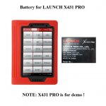 Battery Replacement for LAUNCH X431 PRO Scan Tool